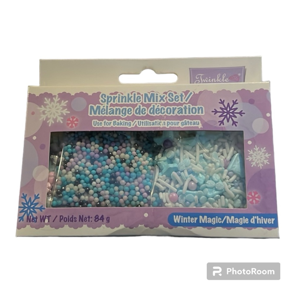 NWT | Sprinkle Mix Set | Winter Magic Theme
